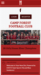 Mobile Screenshot of campforestfc.com